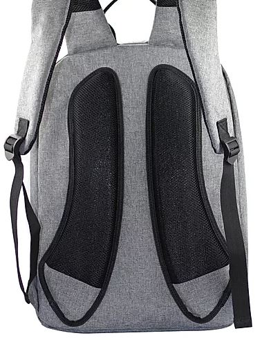 Back view of the backpack
