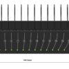 Dimensions of the rack for ipad charging